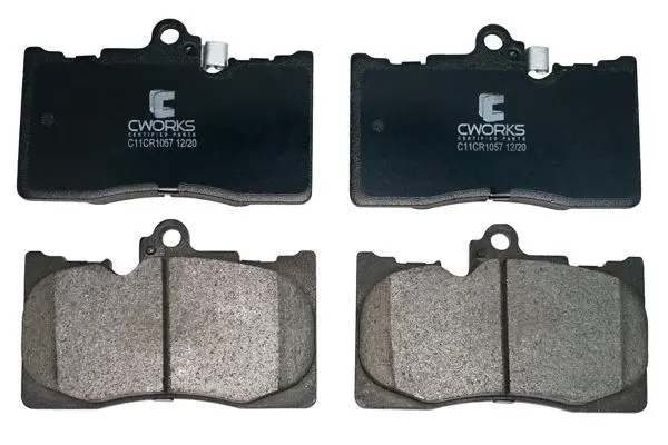 Brake Pad Set, disc brake (C11CR1057)