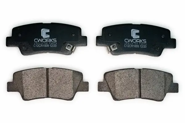 Brake Pad Set, disc brake (C12CR1009)