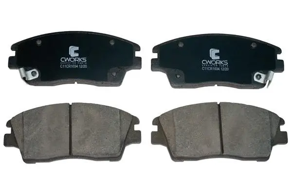 Brake Pad Set, disc brake (C11CR1034)