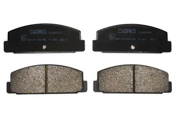 Brake Pad Set, disc brake (C12NR0032)
