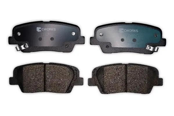 Brake Pad Set, disc brake (C12CR0042)