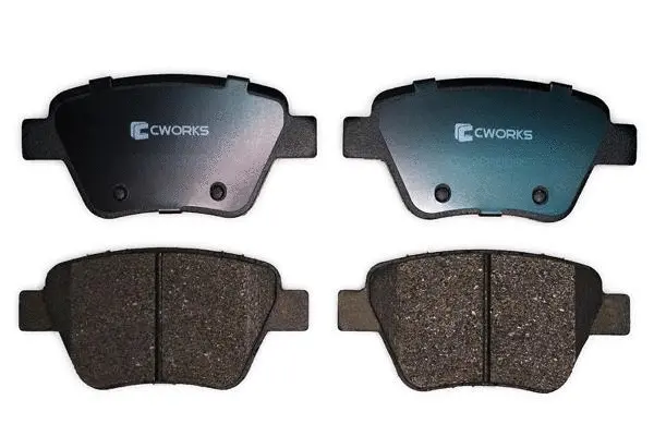 Brake Pad Set, disc brake (C12CR0085)