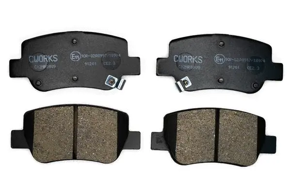 Brake Pad Set, disc brake (C12NR0009)