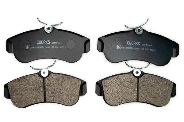 Brake Pad Set, disc brake (C11NR0044)