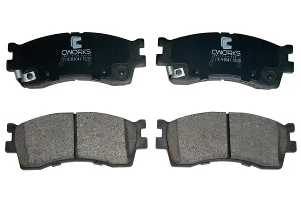 Brake Pad Set, disc brake (C11CR1041)