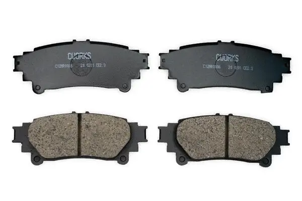 Brake Pad Set, disc brake (C12NR0006)