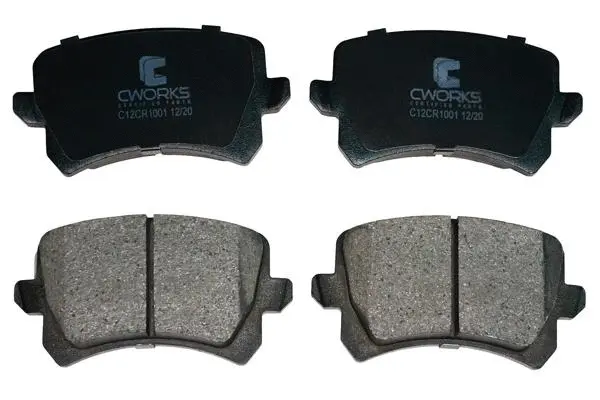 Brake Pad Set, disc brake (C12CR1001)