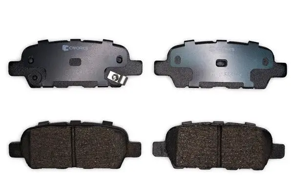 Brake Pad Set, disc brake (C12CR0043)