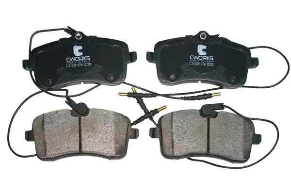 Brake Pad Set, disc brake (C11CR1074)