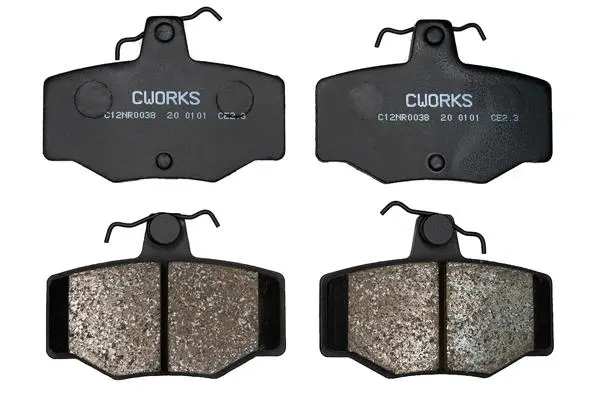 Brake Pad Set, disc brake (C12NR0038)