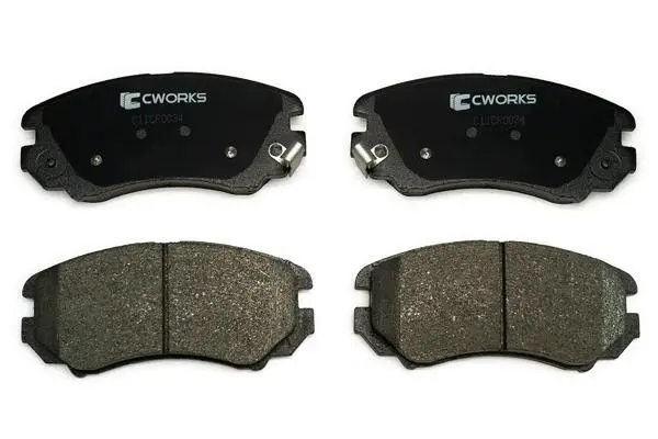 Brake Pad Set, disc brake (C11CR0034)
