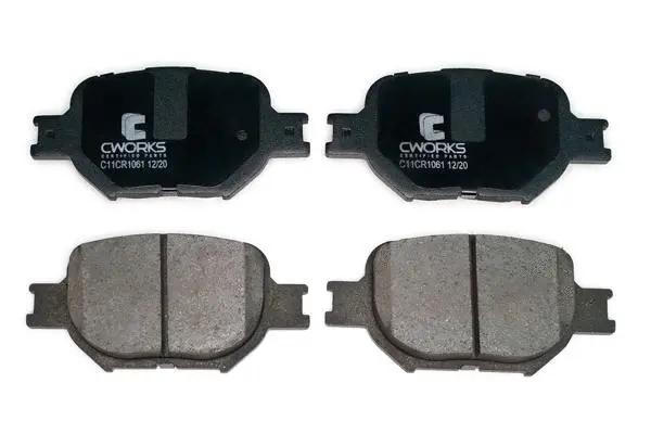 Brake Pad Set, disc brake (C11CR1061)