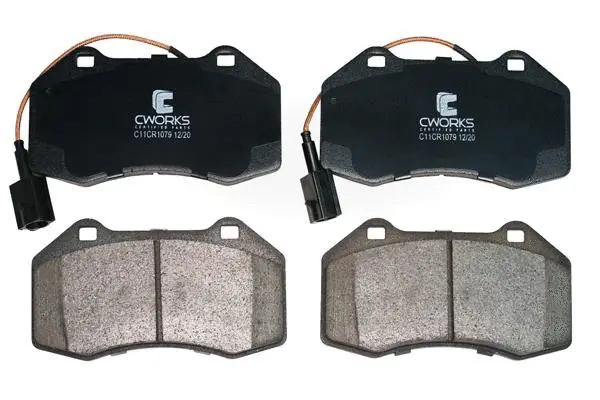 Brake Pad Set, disc brake (C11CR1079)