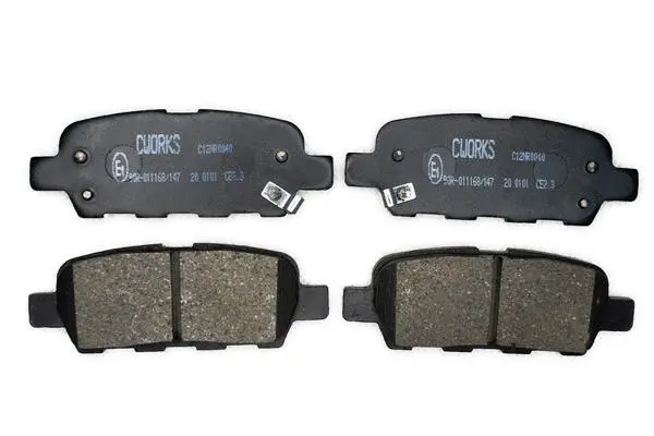 Brake Pad Set, disc brake (C12NR0040)