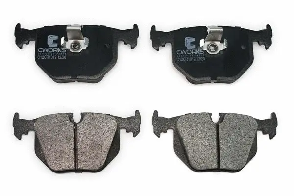 Brake Pad Set, disc brake (C12CR1012)