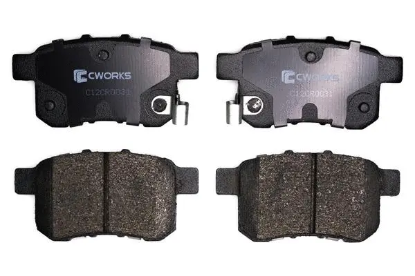 Brake Pad Set, disc brake (C12CR0031)
