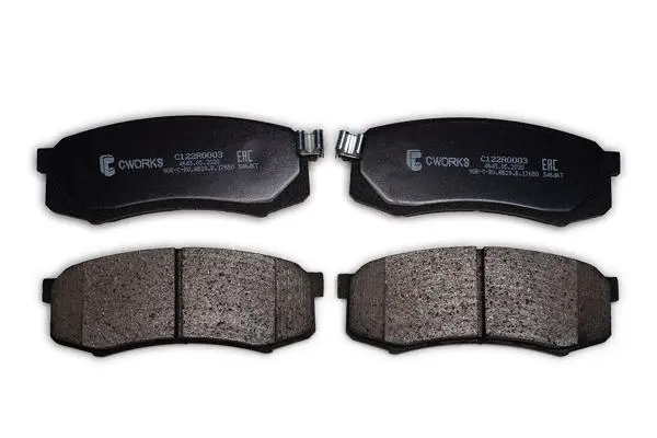 Brake Pad Set, disc brake (C122R0003)