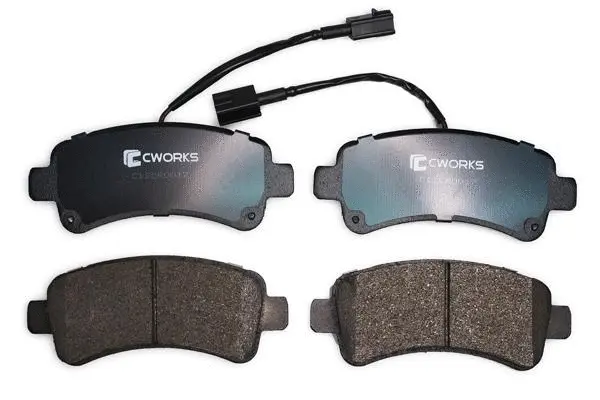 Brake Pad Set, disc brake (C12CR0017)