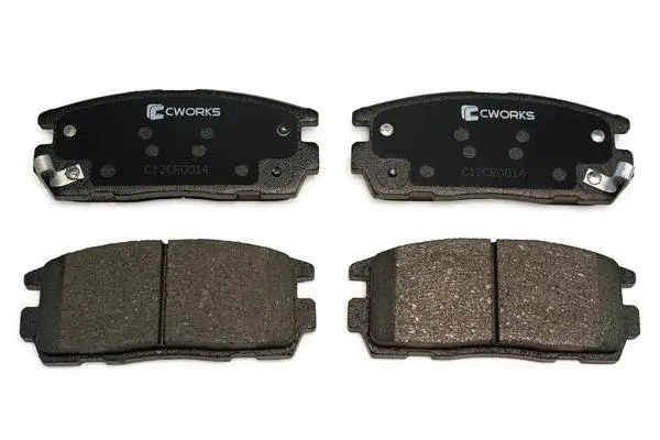 Brake Pad Set, disc brake (C12CR0014)