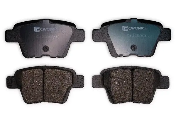 Brake Pad Set, disc brake (C12CR0016)