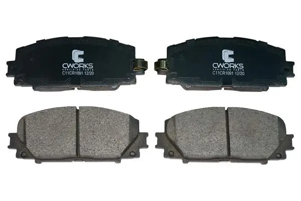 Brake Pad Set, disc brake (C11CR1091)