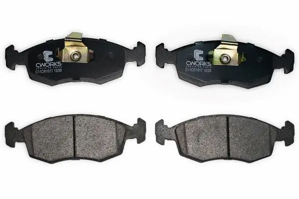 Brake Pad Set, disc brake (C11CR1017)