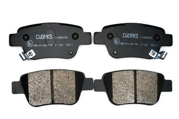 Brake Pad Set, disc brake (C12NR0008)