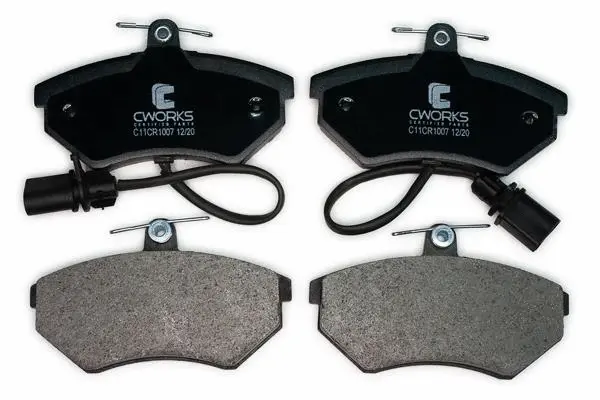 Brake Pad Set, disc brake (C11CR1007)