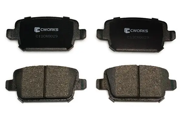 Brake Pad Set, disc brake (C12CR0029)