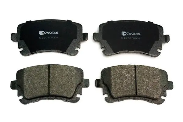 Brake Pad Set, disc brake (C12CR0004)