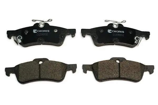 Brake Pad Set, disc brake (C12CR0032)