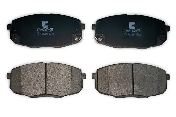 Brake Pad Set, disc brake (C12CR1010)