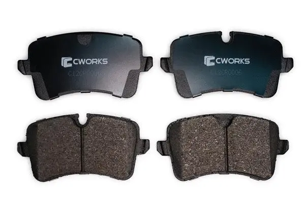 Brake Pad Set, disc brake (C12CR0006)