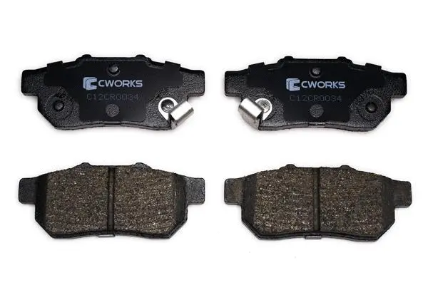 Brake Pad Set, disc brake (C12CR0034)