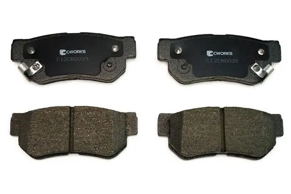 Brake Pad Set, disc brake (C12CR0039)