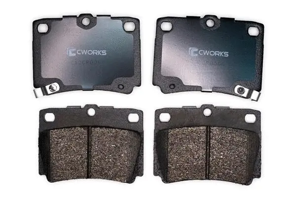 Brake Pad Set, disc brake (C12CR0066)