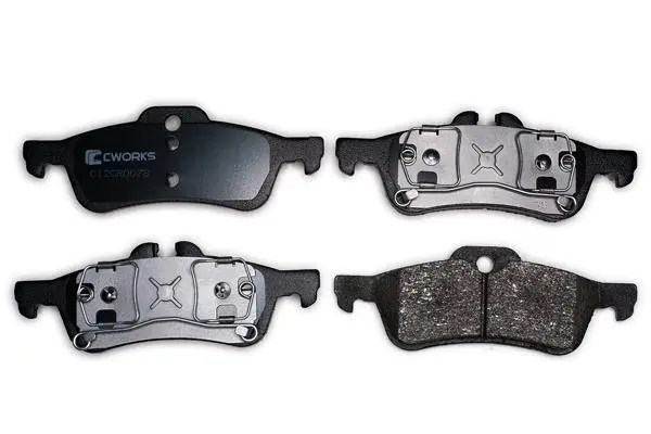 Brake Pad Set, disc brake (C12CR0078)