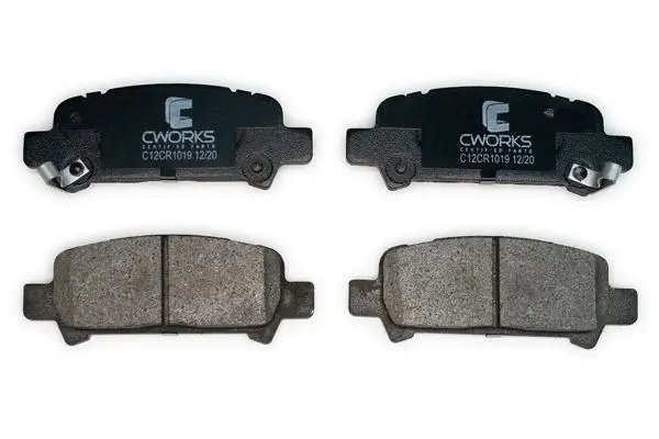 Brake Pad Set, disc brake (C12CR1019)