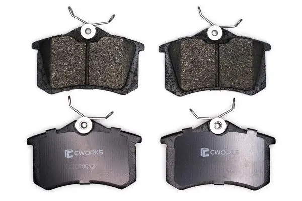 Brake Pad Set, disc brake (C12CR0013)