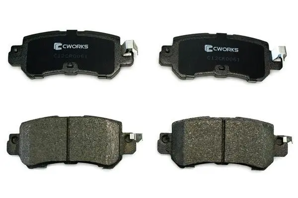 Brake Pad Set, disc brake (C12CR0061)
