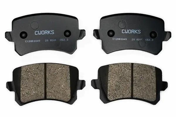 Brake Pad Set, disc brake (C12NR0049)