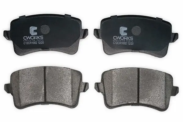Brake Pad Set, disc brake (C12CR1002)