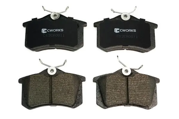 Brake Pad Set, disc brake (C12CR0011)