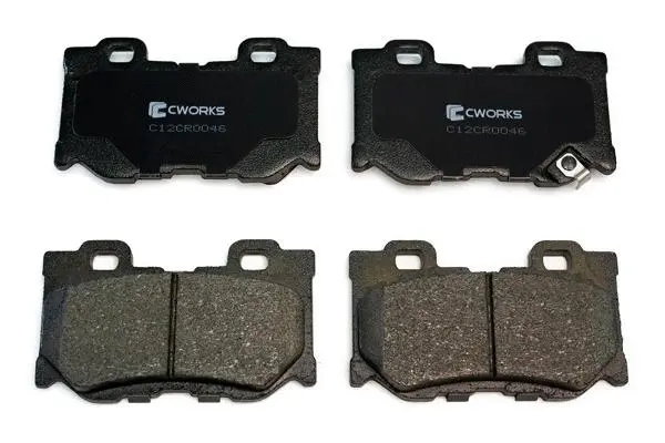 Brake Pad Set, disc brake (C12CR0046)