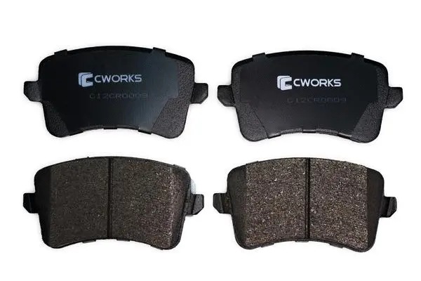 Brake Pad Set, disc brake (C12CR0009)