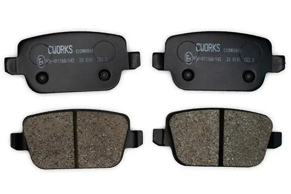 Brake Pad Set, disc brake (C12NR0018)