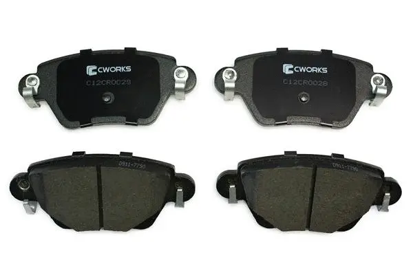 Brake Pad Set, disc brake (C12CR0028)