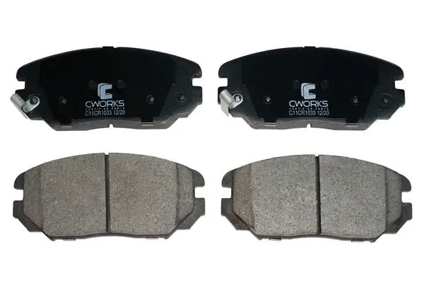 Brake Pad Set, disc brake (C11CR1033)