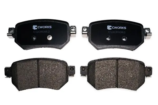 Brake Pad Set, disc brake (C12CR0062)
