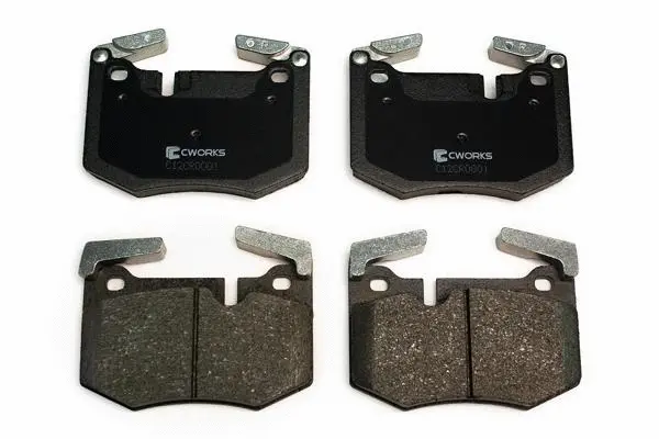 Brake Pad Set, disc brake (C12CR0001)